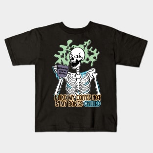 Bone Chilling | Design by Murdered by Design Kids T-Shirt